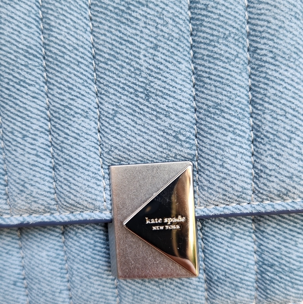 Kate Spade Denim Crossbody/Shoulder Bag - Picture 10 of 15